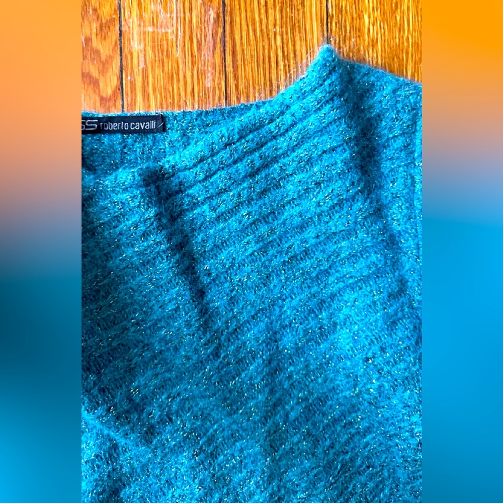 Class Roberto Cavalli sweater baby blue